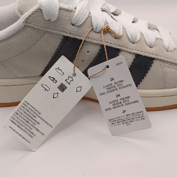 NEW Adidas Campus 00s Sneakers-Cream/Black Womens Size 9 US GY0042 - Picture 9 of 14